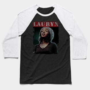 TEXTURE ART - Lauryn Hill Baseball T-Shirt